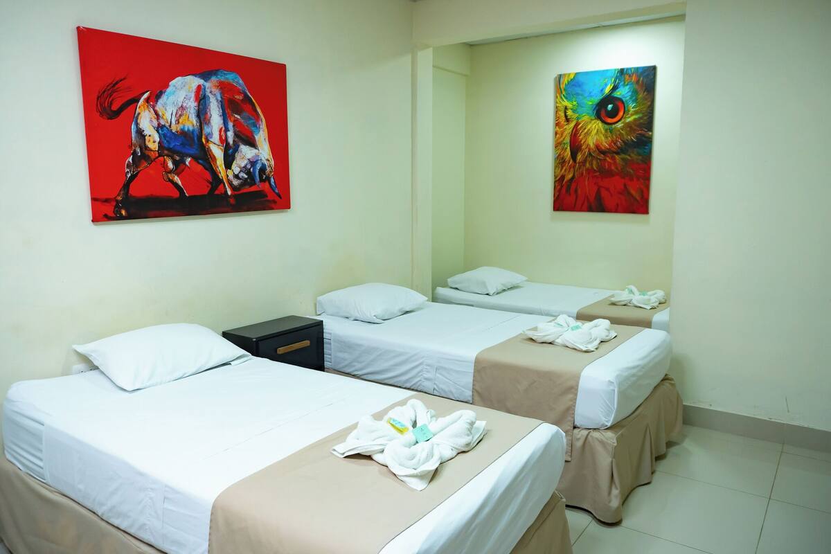 Triple Room | Free WiFi, bed sheets