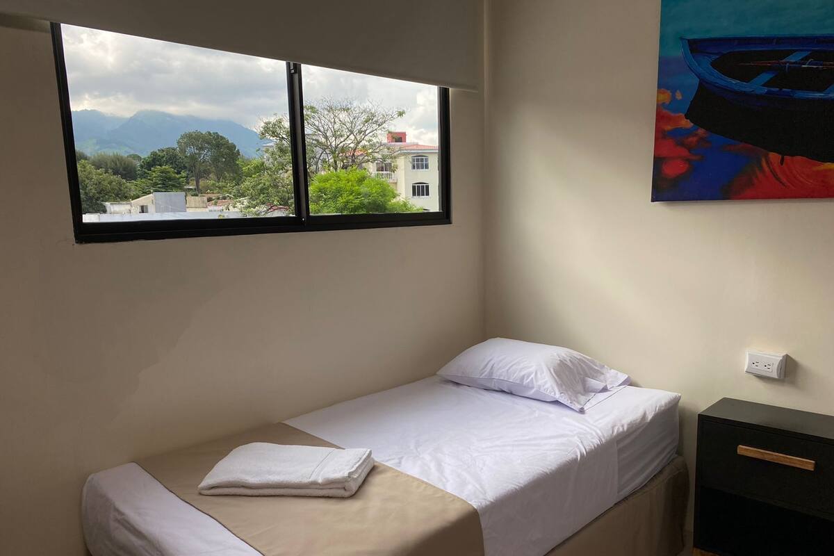 Basic Room, 1 Large Single Bed | Free WiFi, bed sheets