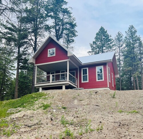 The Hi-Line at Elk Ridge Village cabin 401A with views of Flathead Lake & 🏔️