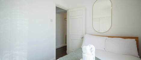 1 bedroom, iron/ironing board, bed sheets