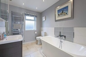 Een douche, een haardroger