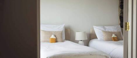 2 bedrooms, desk, travel crib, WiFi