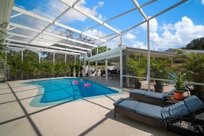 Pool - The Mangos Beach House - Sleeps 26 (Bradenton)