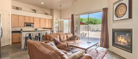 تلفزيون، مدفأة