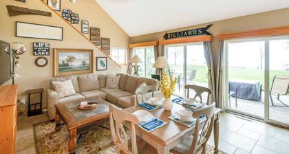 Waterfront Johnson Lake Getaway w/ Fire Pit!