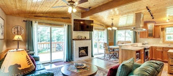 Waterfront Eagle River Home w/ Dock + Fire Pit!
