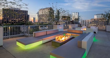 1BD/Austin - Rooftop Pool & Firepit, BBQ!