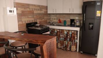 Chalet | Dapur kecil peribadi | Bekalan pembersihan