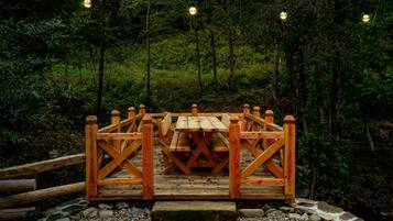 Udendørs spisemuligheder