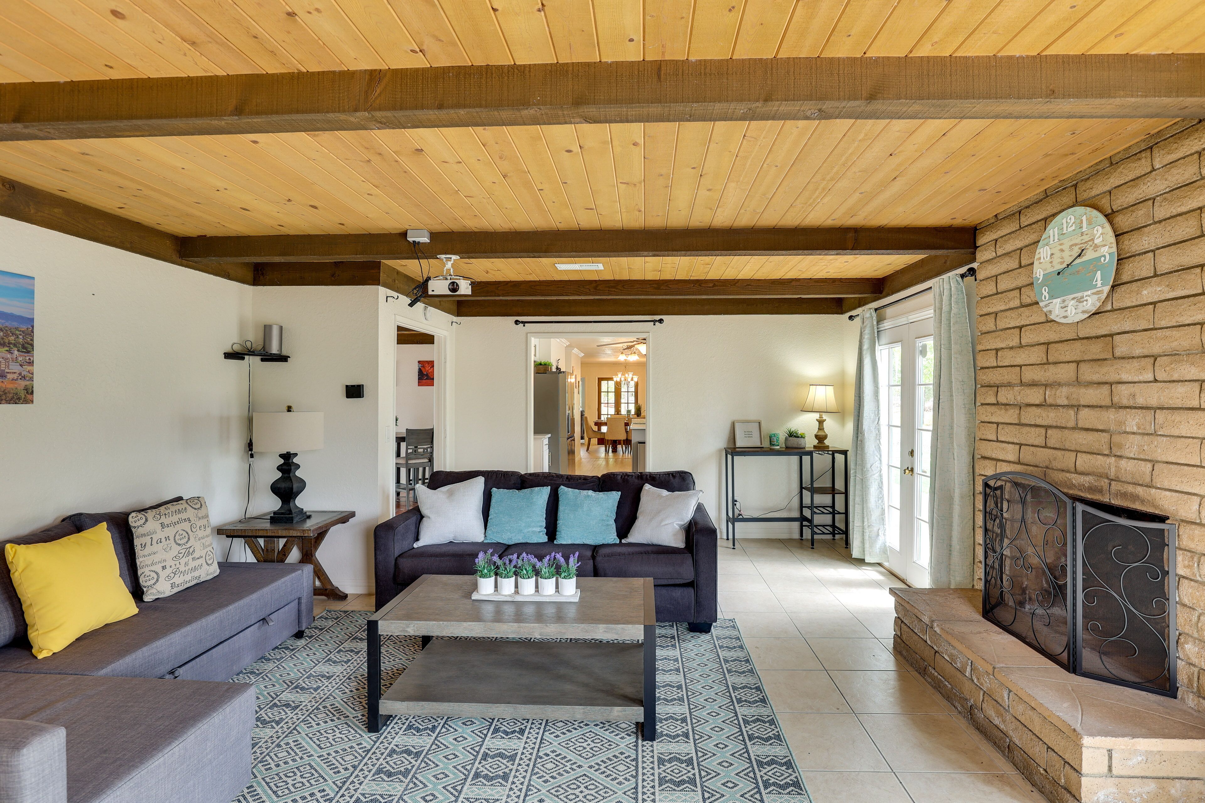 Sprawling California Ranch House w/ Courtyard!