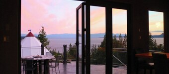 One of a kind custom home with exceptional views overlooking Strait of Georgia