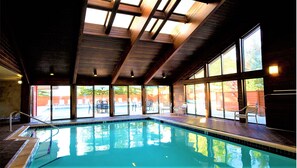 Indoor pool, outdoor pool