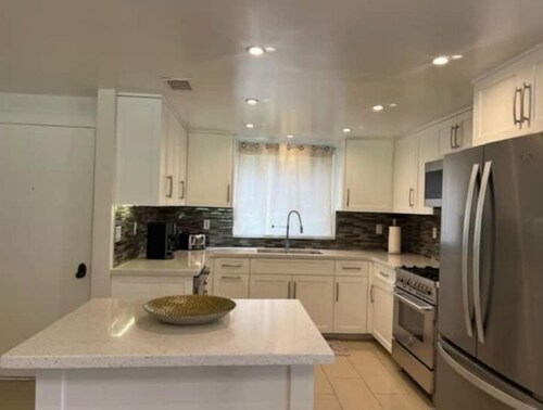 Condo with golf course view and stunning sunset