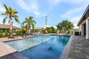 Una piscina climatizada