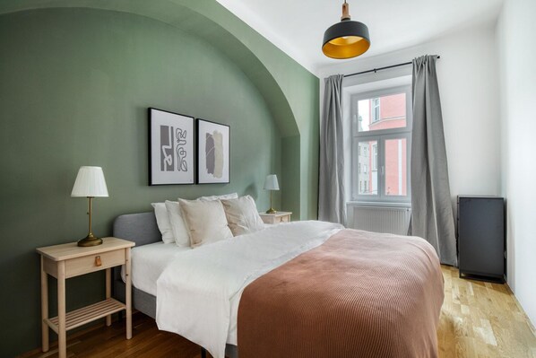 2 Schlafzimmer, Bügeleisen/Bügelbrett, WLAN, Bettwäsche