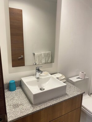 Deluxe Apartment, 1 Bedroom | Bathroom | Shower, free toiletries, hair dryer, towels - Suites Metropoli Recoleta (Quito)