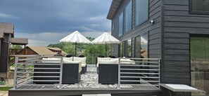 Terrace/patio - Modern Rally Rental in the Heart of Spearfish - Paved Roads! (Spearfish)