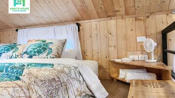 1 habitación, tabla de planchar con plancha, internet y ropa de cama