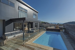 A heated pool - Marsden Escape - Views, Spa and Swimming Pool (Nelson)