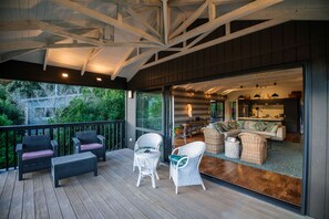 Premium House | Terrace/patio - The Pavilion Omiha  (Waiheke Island)