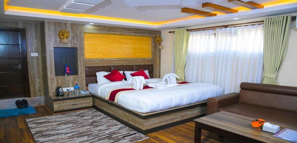 Sviitti | 1 makuuhuone, ilmainen Wi-Fi, vuodevaatteet