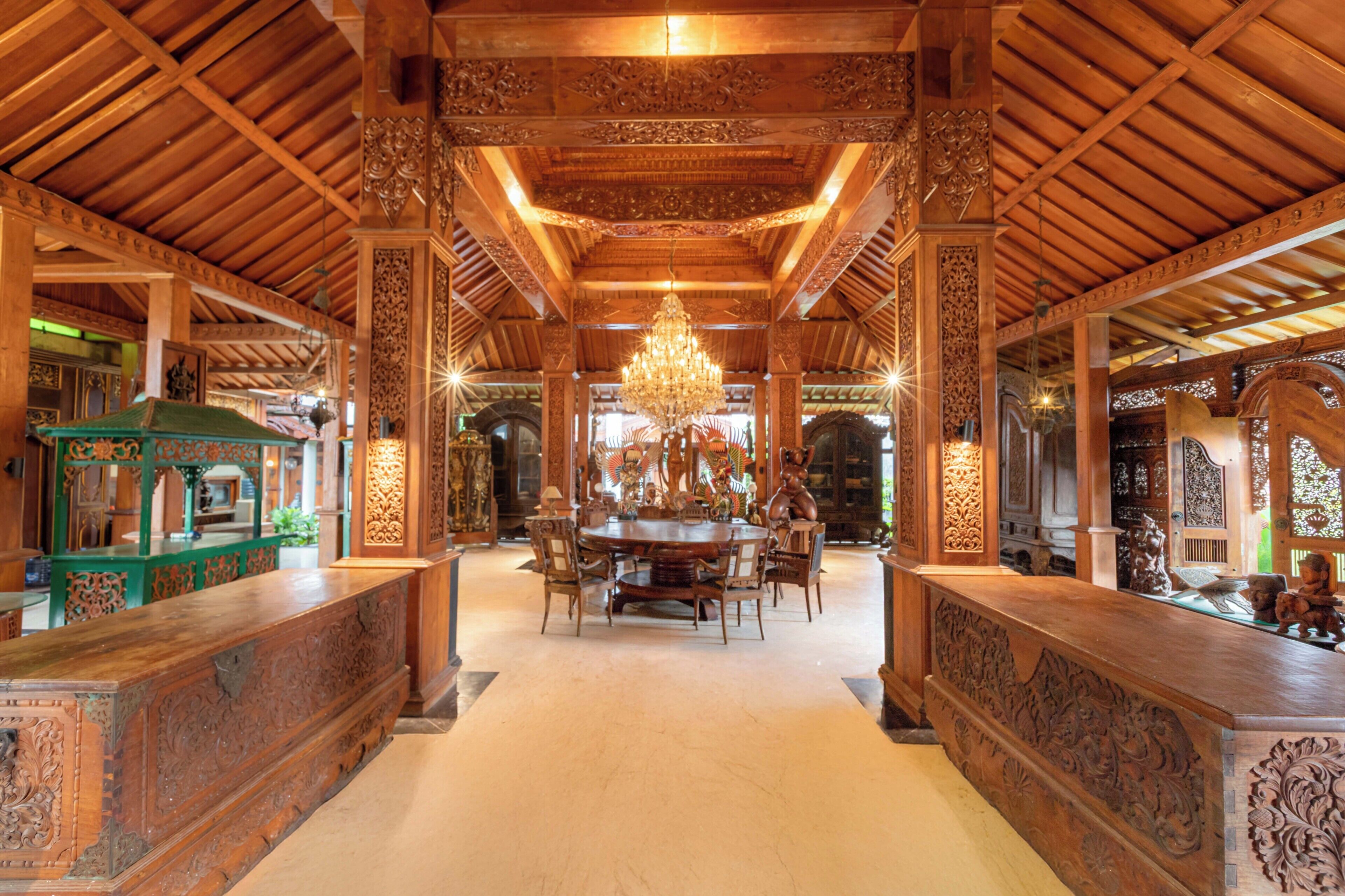 Sala de estar en el lobby