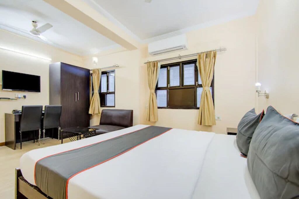 1 غرفة نوم ومكتب ومساحة عمل للكمبيوتر المحمول وواي فاي مجانًا