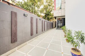 Fachada de la propiedad