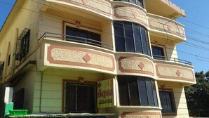 Fassade der Unterkunft
