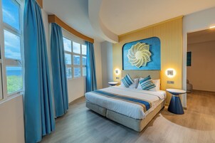 行政开间套房, 海景 | 特色家居、隔音、熨斗/熨衣板、免费 WiFi