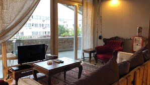 Superior appartement, terras | 1 slaapkamer, geluiddichte muren, gratis wifi
