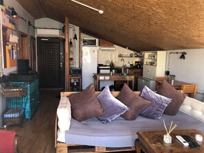 LĂ€genhet Superior - terrass | 1 sovrum, ljudisolering och gratis wi-fi