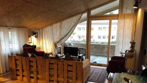 Superior appartement, terras | 1 slaapkamer, geluiddichte muren, gratis wifi