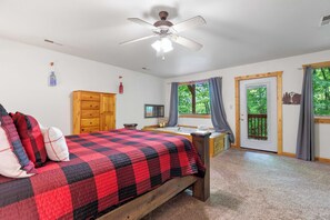 Comfort Cabin, 1 Bedroom, Balcony, Mountain View