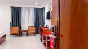 Ropa de cama hipoalergénica y minibar