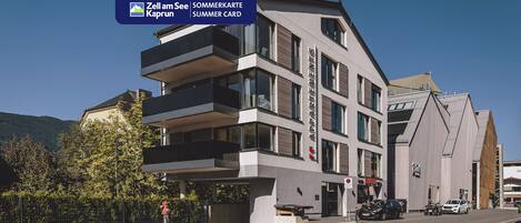 Fassade der Unterkunft