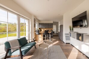 Interior - Bienenhaus 2 - Holiday apartment with a fantastic view of the old town of Monschau (Monschau)