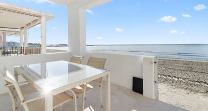 Vacation Home "Casa En La Orilla De La Playa" with Balcony, 2 Private Terraces & Wi-Fi