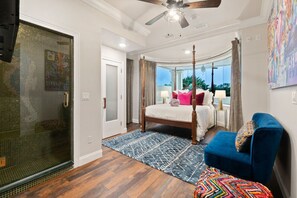 4 bedrooms, desk, iron/ironing board, free WiFi - Oceanfront Family Retreat | Pool & Spa | Elevator | Views (Palm Coast)