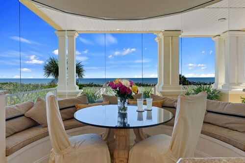 Luxury Oceanfront Oasis: 4BR Cinnamon Beach Bliss with Pool & Balconies