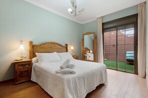 2 habitaciones, tabla de planchar con plancha y wifi gratis 