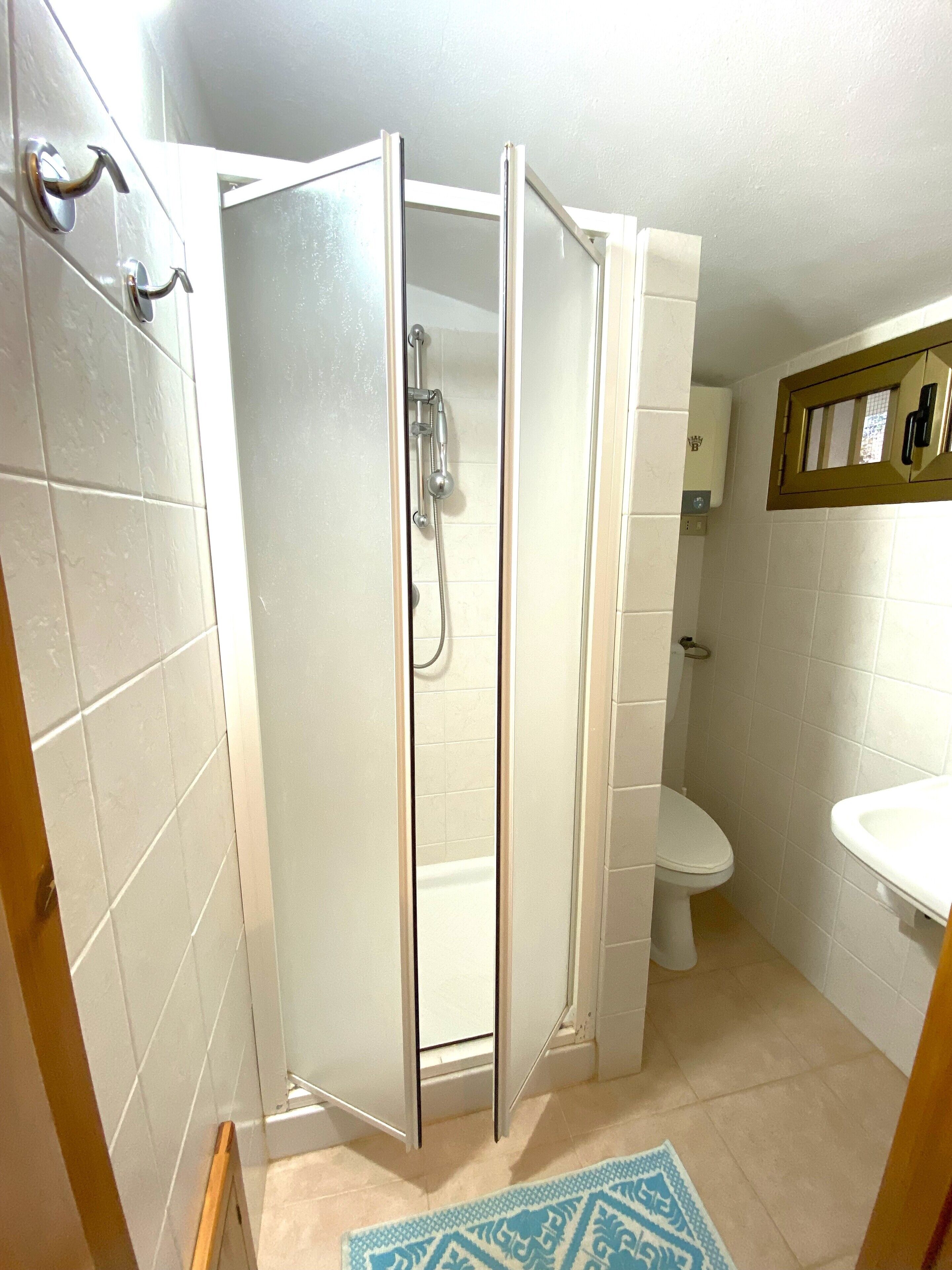 Dusche, Handtücher