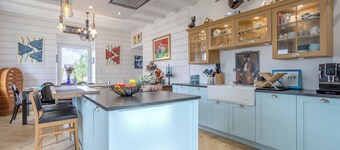 Villa 'Beach House Les Bleuets' con vista mare, terrazza privata e Wi-Fi