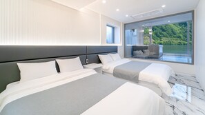 Basic Room, 1 Bedroom (302ho(Spa)) | 1 bedroom, free WiFi - Gapyeong JH Western Glamping (Gapyeong)