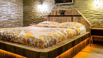 Kamar Ekonomi | 1 kamar tidur, didekorasi berbeda-beda, dan setrika/meja setrika