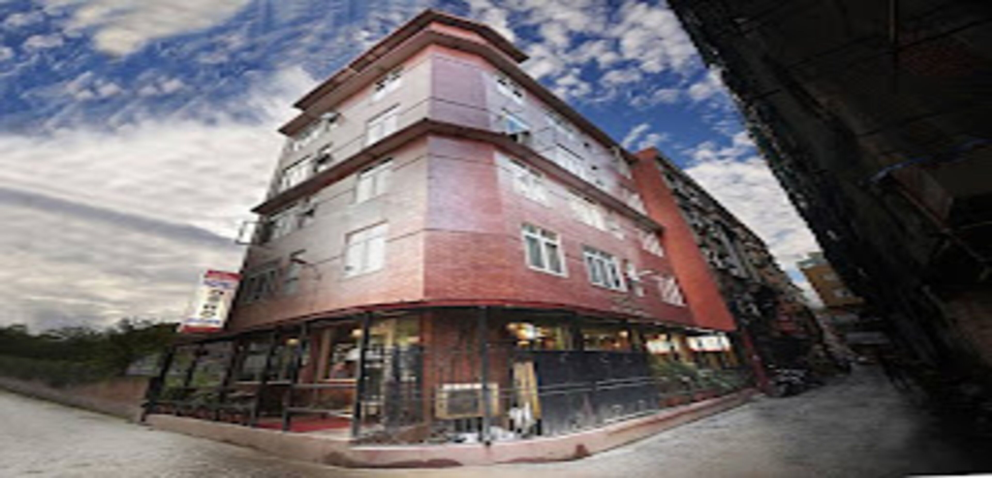 Façade de l’hébergement