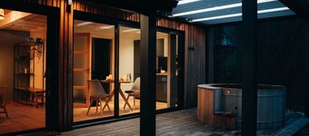 Hotel Lodges with PRIVATE SPA in the VOLCANS OF AUVERGNE