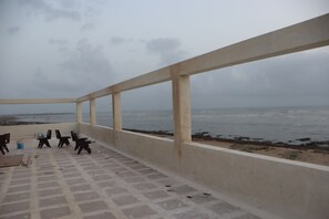 Rooftop terrace - The Sky Comfort Beach Hotel, Dwarka (Dwarka)