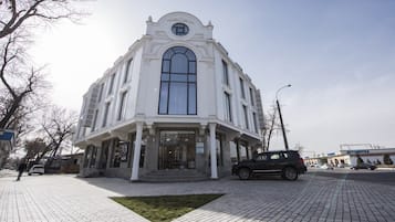 Voorkant van accommodatie