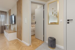 Apartment, 1 Schlafzimmer, Balkon | Wohnzimmer